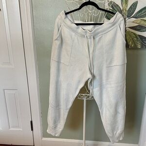 Barefoot Dreams Kids Cream Fleece Joggers